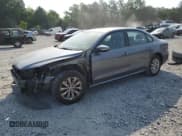 ✅ 2012 Volkswagen Passat S • VIN: 1VWAH7A31CC017355 • Lot: 61416065. Listed on Copart with 97,105 mi. Free auction sales archive from the USA and detailed vehicle history report at DreamBid. Image 1.