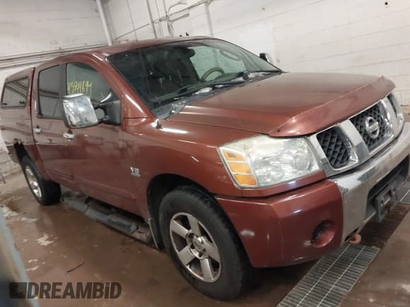 ✅ 2004 Nissan Titan SE • VIN: 1N6AA07B84N579186 • Лот: 43844691. Опубликован ранее на IAAI с пробегом 191 902 миль. Бесплатный доступ к архиву аукционных продаж из США и подробный отчёт об истории автомобиля на DreamBid. Изображение 1.