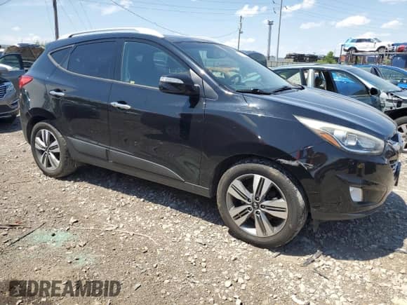 2015 Hyundai Tucson SE z VIN KM8JUCAG8FU104724, wystawiony jako Copart lot #54368184 z przebiegiem 124 795 mil mil oraz . Historia ofert i sprzedaży dostępna na DreamBid. Obrazek 4.