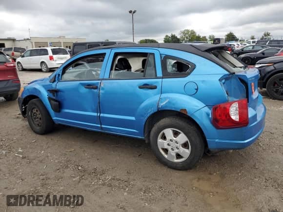 2008 Dodge Caliber SE с VIN 1B3HB28B18D536928, выставлен на аукционе Copart как лот 73457424 с пробегом Не указан миль и Списание • Salvage title. История ставок и продаж доступна на DreamBid. Изображение 2.