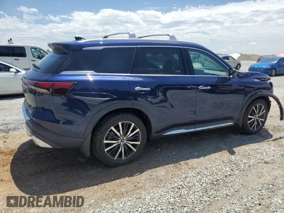 ✅ 2022 Infiniti QX60 Sensory • VIN: 5N1DL1GS1NC333475 • Lot: 55600155. Listed on Copart with 30,862 mi. Free auction sales archive from the USA and detailed vehicle history report at DreamBid. Image 3.