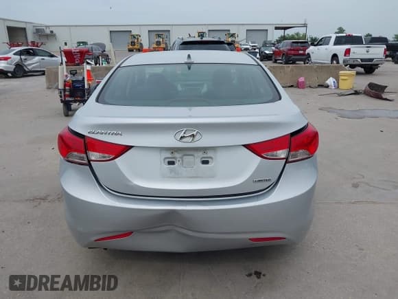 ✅ 2013 Hyundai Elantra GLS • VIN: 5NPDH4AE7DH268063 • Lot: 42269526. Listed on IAAI with 123,067 mi. Free auction sales archive from the USA and detailed vehicle history report at DreamBid. Image 16.
