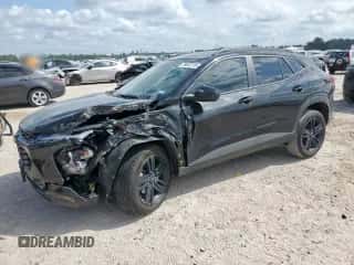 2025 Chevrolet Trax ACTIV с VIN KL77LKEP4SC171596, выставлен на аукционе Copart как лот 70832115 с пробегом 18 482 миль миль и Списание • Salvage title. История ставок и продаж доступна на DreamBid. Изображение 1.