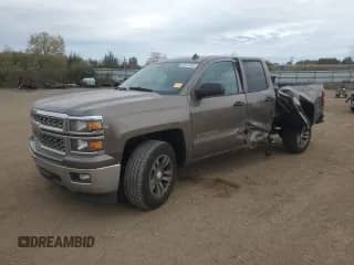 2014 Chevrolet Silverado 1500 LT z VIN 1GCRCREH1EZ145715, wystawiony jako Copart lot #82517325 z przebiegiem 245 253 mil mil oraz Szkoda całkowita • Salvage title. Historia ofert i sprzedaży dostępna na DreamBid. Obrazek 1.