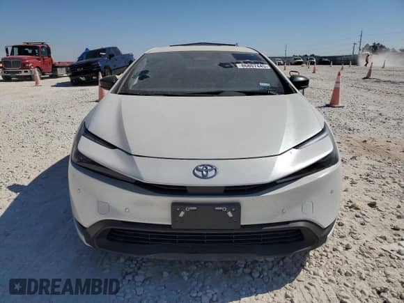 2024 Toyota Prius LE with VIN JTDACAAU2R3015727, listed as a Copart auction lot 86807445 with 19,036 mi miles and Salvage title. Bid and sale history available at DreamBid. Image 5.