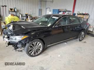 ✅ 2015 Hyundai Genesis 3.8L • VIN: KMHGN4JE0FU029030 • Lot: 87114595. Listed on Copart with 120,139 mi. Free auction sales archive from the USA and detailed vehicle history report at DreamBid. Image 1.