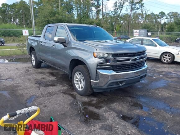 ✅ 2020 Chevrolet Silverado 1500 LT • VIN: 3GCUYDED9LG423950 • Lot: 43032146. Listed on IAAI with 66,587 mi. Free auction sales archive from the USA and detailed vehicle history report at DreamBid. Image 1.