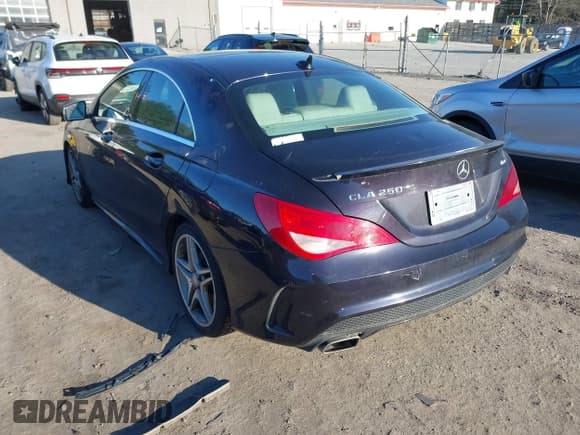 ✅ 2014 Mercedes-Benz CLA 250 • VIN: WDDSJ4GB3EN077269 • Lot: 42051998. Listed on IAAI with 166,842 mi. Free auction sales archive from the USA and detailed vehicle history report at DreamBid. Image 3.