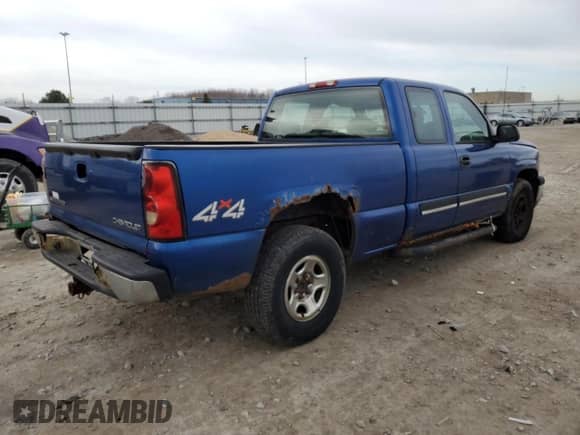 2004 Chevrolet Silverado 1500 с VIN 1GCEK19V94Z101995, выставлен на аукционе Copart как лот 49092355 с пробегом 138 140 миль миль и Чистый • Clean title. История ставок и продаж доступна на DreamBid. Изображение 3.