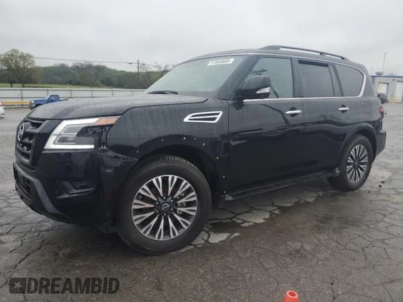 ✅ 2024 Nissan Armada SL • VIN: JN8AY2BB3R9854923 • Лот: 51840685. Опубликован ранее на Copart с пробегом 3 467 миль. Бесплатный доступ к архиву аукционных продаж из США и подробный отчёт об истории автомобиля на DreamBid. Изображение 1.
