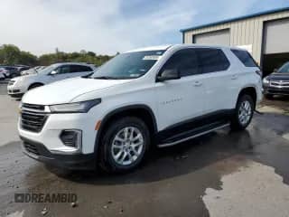 2023 Chevrolet Traverse LS с VIN 1GNERFKW1PJ191651, выставлен на аукционе Copart как лот 84365685 с пробегом 38 888 миль миль и Списание • Salvage title. История ставок и продаж доступна на DreamBid. Изображение 1.