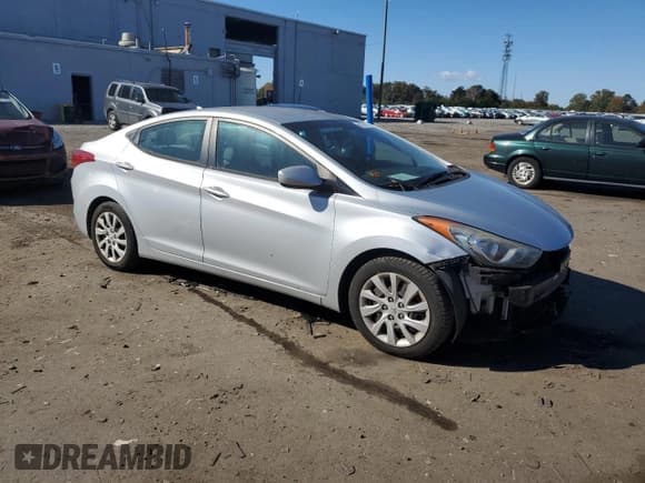 ✅ 2012 Hyundai Elantra Limited • VIN: 5NPDH4AE1CH126676 • Lot: 89557415. Listed on Copart with 94,899 mi. Free auction sales archive from the USA and detailed vehicle history report at DreamBid. Image 4.
