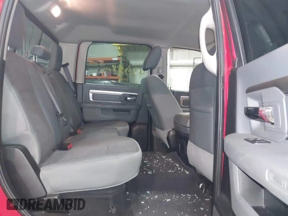 ✅ 2018 Ram 1500 Big Horn • VIN: 1C6RR7LM7JS282767 • Lot: 41395423. Listed on IAAI with 143,088 mi. Free auction sales archive from the USA and detailed vehicle history report at DreamBid. Image 8.