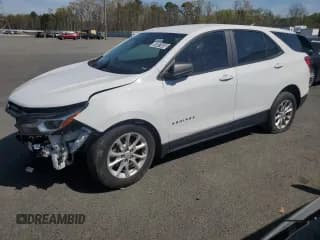 ✅ 2020 Chevrolet Equinox LS • VIN: 3GNAXHEV4LS718013 • Lot: 53837655. Listed on Copart with 109,589 mi. Free auction sales archive from the USA and detailed vehicle history report at DreamBid. Image 1.