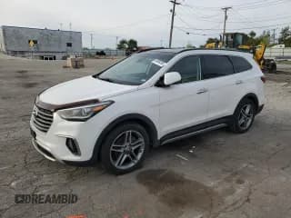 ✅ 2017 Hyundai Santa Fe SE Ultimate • VIN: KM8SRDHF0HU182491 • Lot: 85884265. Listed on Copart with 170,928 mi. Free auction sales archive from the USA and detailed vehicle history report at DreamBid. Image 1.