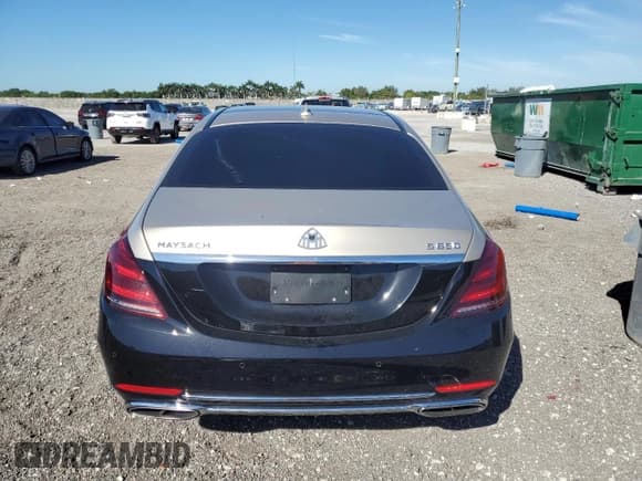 ✅ 2020 Mercedes-Benz S • VIN: W1KUX8AB1LA564983 • Lot: 48163955. Listed on Copart with Not provided. Free auction sales archive from the USA and detailed vehicle history report at DreamBid. Image 6.
