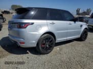 ✅ 2022 Land Rover Range Rover Sport SVR • VIN: SALWZ2RE0NA229606 • Lot: 54435565. Listed on Copart with 36,942 mi. Free auction sales archive from the USA and detailed vehicle history report at DreamBid. Image 3.