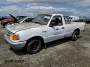 ✅ 1996 Ford Ranger XLT • VIN: 1FTCR10X1TUC90736 • Lot: 56605575. Listed on Copart with 94,262 mi. Free auction sales archive from the USA and detailed vehicle history report at DreamBid. Image 1.