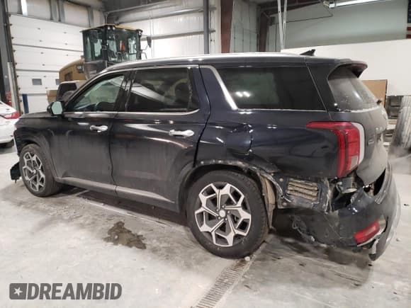 ✅ 2022 Hyundai Palisade Calligraphy • VIN: KM8R7DHE9NU425996 • Лот: 44809645. Опубликован ранее на Copart с пробегом 69 050 миль. Бесплатный доступ к архиву аукционных продаж из США и подробный отчёт об истории автомобиля на DreamBid. Изображение 2.