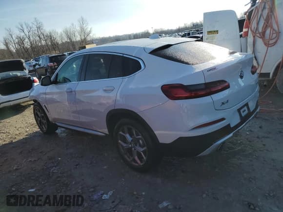 ✅ 2021 BMW X4 xDrive30i • VIN: 5UX2V1C08M9F44695 • Lot: 85751064. Wystawiony na Copart z przebiegiem 55 417 mil. Bezpłatny archiwum sprzedaży aukcyjnych z USA i szczegółowy raport historii pojazdu na DreamBid. Zdjęcie 2.