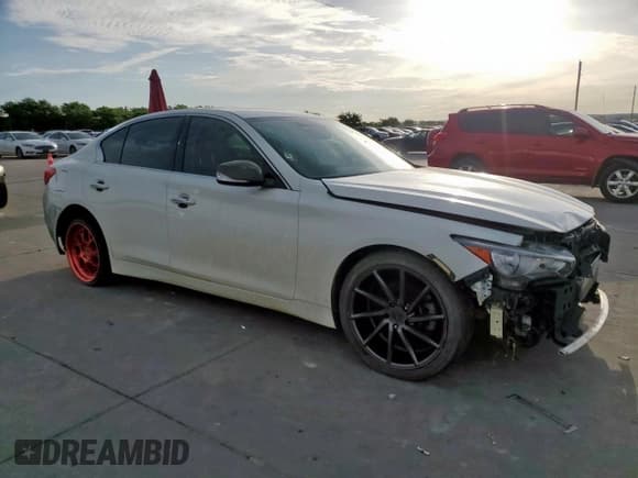 ✅ 2016 Infiniti Q50 Sport • VIN: JN1EV7AP1GM300356 • Lot: 62523385. Wystawiony na Copart z przebiegiem 195 648 mil. Bezpłatny archiwum sprzedaży aukcyjnych z USA i szczegółowy raport historii pojazdu na DreamBid. Zdjęcie 4.