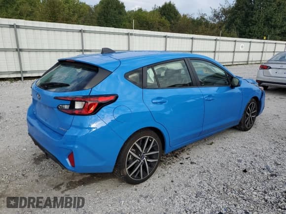 ✅ 2024 Subaru Impreza Special Sports • VIN: JF1GUAFC8R8261035 • Lot: 84701625. Listed on Copart with Not provided. Free auction sales archive from the USA and detailed vehicle history report at DreamBid. Image 3.