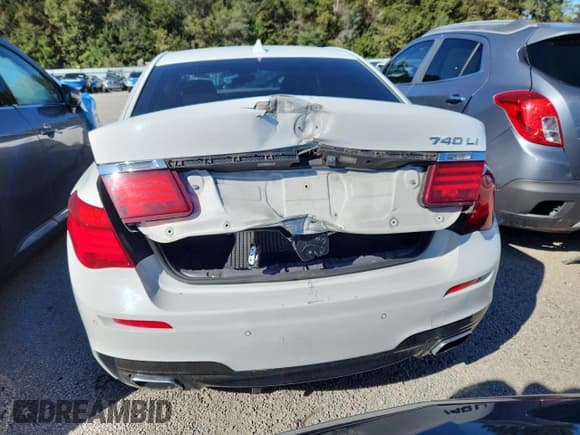 ✅ 2014 BMW 7 Series 740Li • VIN: WBAYE4C52ED138171 • Lot: 86481485. Listed on Copart with Not provided. Free auction sales archive from the USA and detailed vehicle history report at DreamBid. Image 6.