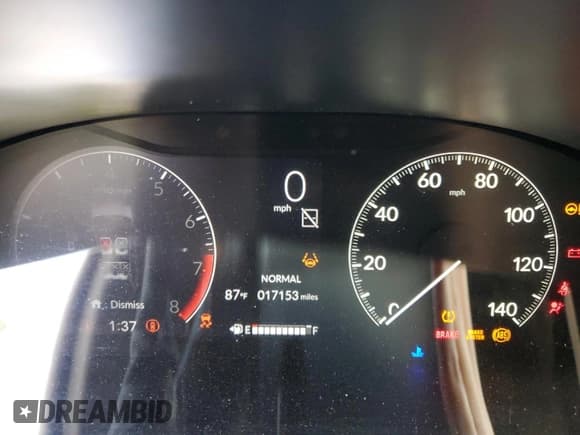 ✅ 2024 Honda HR-V Sport • VIN: 3CZRZ1H51RM741894 • Lot: 89686295. Listed on Copart with 17,153 mi. Free auction sales archive from the USA and detailed vehicle history report at DreamBid. Image 9.