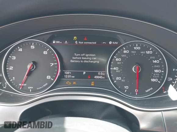 ✅ 2016 Audi A7 Prestige • VIN: WAU2GAFC7GN168658 • Lot: 42425666. Listed on IAAI with 49,840 mi. Free auction sales archive from the USA and detailed vehicle history report at DreamBid. Image 7.