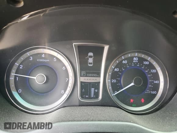 ✅ 2013 Hyundai Azera • VIN: KMHFG4JG3DA254032 • Лот: 51163975. Опубликован ранее на Copart с пробегом 108 990 миль. Бесплатный доступ к архиву аукционных продаж из США и подробный отчёт об истории автомобиля на DreamBid. Изображение 9.