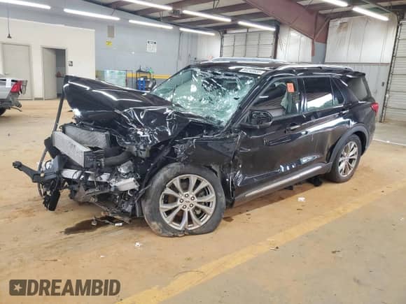 2021 Ford Explorer Limited with VIN 1FMSK8FH6MGB52453, listed as a Copart auction lot 60243835 with Not provided miles and Salvage title. Bid and sale history available at DreamBid. Image 1.