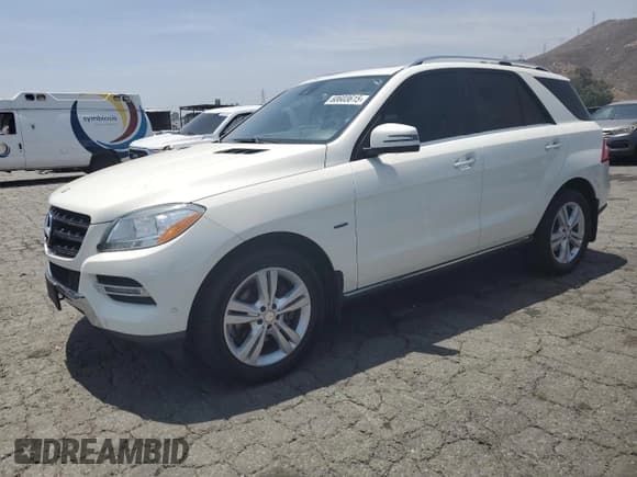 ✅ 2012 Mercedes-Benz M 350 • VIN: 4JGDA5HB3CA059667 • Lot: 60603615. Listed on Copart with 215,605 mi. Free auction sales archive from the USA and detailed vehicle history report at DreamBid. Image 1.