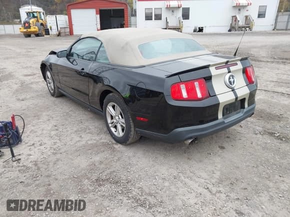 ✅ 2011 Ford Mustang V6 • VIN: 1ZVBP8EM3B5161671 • Lot: 43662644. Listed on IAAI with 54,327 mi. Free auction sales archive from the USA and detailed vehicle history report at DreamBid. Image 3.
