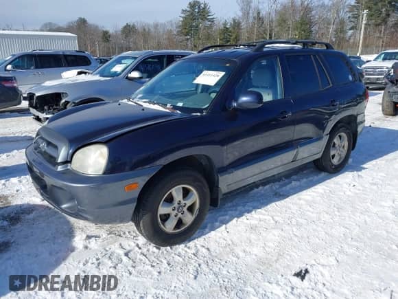 2005 Hyundai Santa Fe GLS z VIN KM8SC73D25U983704, wystawiony jako IAAI lot #41411428 z przebiegiem 116 563 mil mil oraz . Historia ofert i sprzedaży dostępna na DreamBid. Obrazek 2.