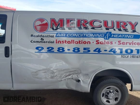 ✅ 2016 Chevrolet Express Cargo • VIN: 1GCWGAFFXG1226039 • Lot: 43720706. Listed on IAAI with 128,789 mi. Free auction sales archive from the USA and detailed vehicle history report at DreamBid. Image 6.