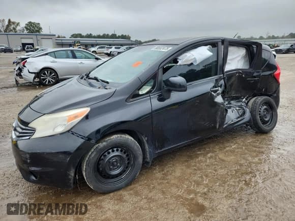 ✅ 2014 Nissan Note SV • VIN: 3N1CE2CP3EL379513 • Lot: 90552475. Listed on Copart with 126,649 mi. Free auction sales archive from the USA and detailed vehicle history report at DreamBid. Image 1.