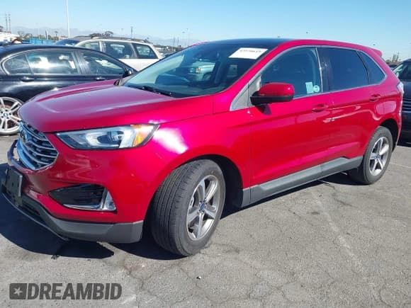 ✅ 2021 Ford Edge SEL • VIN: 2FMPK3J95MBA09638 • Lot: 43570619. Listed on IAAI with 27,052 mi. Free auction sales archive from the USA and detailed vehicle history report at DreamBid. Image 17.