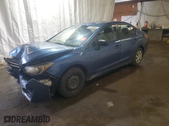 ✅ 2016 Subaru Impreza • VIN: JF1GJAA61GG015683 • Lot: 61599005. Listed on Copart with 168,201 mi. Free auction sales archive from the USA and detailed vehicle history report at DreamBid. Image 1.