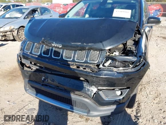 ✅ 2020 Jeep Compass Limited • VIN: 3C4NJCCB2LT211337 • Lot: 43509981. Wystawiony na IAAI z przebiegiem 108 000 mil. Bezpłatny archiwum sprzedaży aukcyjnych z USA i szczegółowy raport historii pojazdu na DreamBid. Zdjęcie 6.