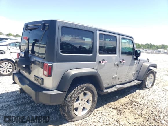 ✅ 2016 Jeep Wrangler Unlimited Sport • VIN: 1C4HJWDGXGL219048 • Lot: 55418275. Listed on Copart with 151,211 mi. Free auction sales archive from the USA and detailed vehicle history report at DreamBid. Image 3.