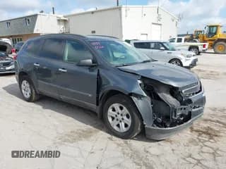 ✅ 2009 Chevrolet Traverse LS • VIN: 1GNEV13D19S155211 • Lot: 42593162. Wystawiony na IAAI z przebiegiem 164 147 mil. Bezpłatny archiwum sprzedaży aukcyjnych z USA i szczegółowy raport historii pojazdu na DreamBid. Zdjęcie 1.