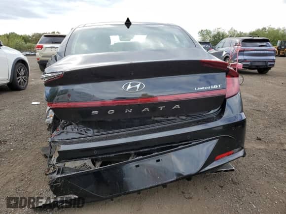 2022 Hyundai Sonata Limited with VIN KMHL34J29NA173590, listed as a Copart auction lot 81090925 with 38,404 mi miles and Salvage title. Bid and sale history available at DreamBid. Image 6.