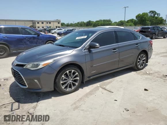 ✅ 2016 Toyota Avalon Limited • VIN: 4T1BD1EB8GU052164 • Лот: 54502705. Опубликован ранее на Copart с пробегом 120 594 миль. Бесплатный доступ к архиву аукционных продаж из США и подробный отчёт об истории автомобиля на DreamBid. Изображение 1.