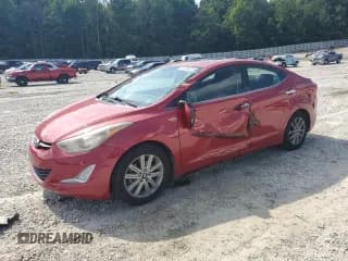 ✅ 2015 Hyundai Elantra SE • VIN: KMHDH4AE0FU344047 • Lot: 65758535. Listed on Copart with 141,666 mi. Free auction sales archive from the USA and detailed vehicle history report at DreamBid. Image 1.