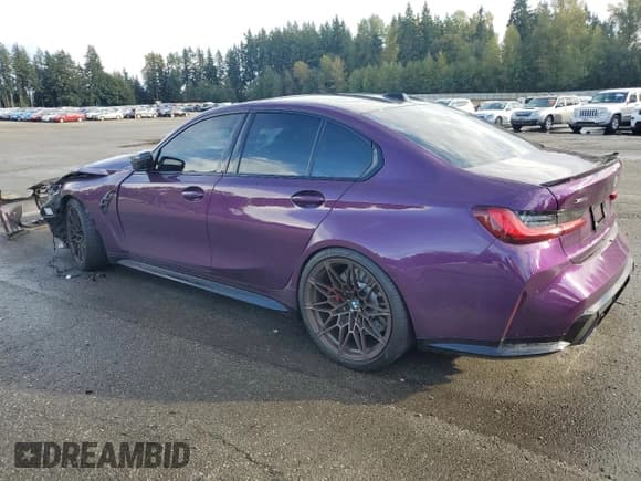 ✅ 2025 BMW M3 Competition xDrive • VIN: WBS33HJ0XSFU35120 • Lot: 86324605. Wystawiony na Copart z przebiegiem Nie podano. Bezpłatny archiwum sprzedaży aukcyjnych z USA i szczegółowy raport historii pojazdu na DreamBid. Zdjęcie 2.