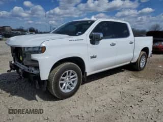 2019 Chevrolet Silverado 1500 LTZ z VIN 1GCPWEED7KZ158453, wystawiony jako Copart lot #50617615 z przebiegiem 78 317 mil mil oraz Szkoda całkowita • Salvage title. Historia ofert i sprzedaży dostępna na DreamBid. Obrazek 1.