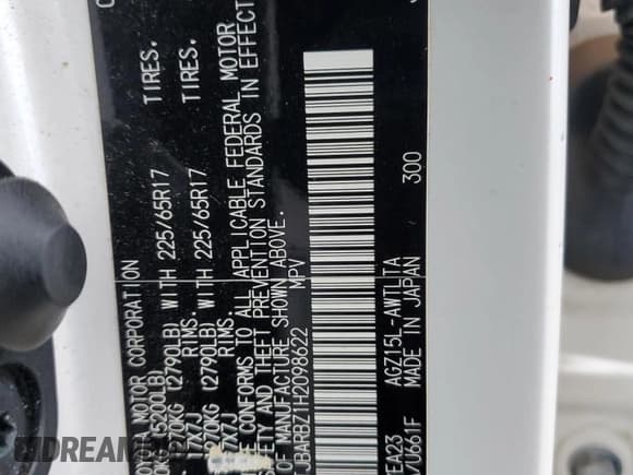 ✅ 2017 Lexus NX 200t • VIN: JTJBARBZ1H2098622 • Lot: 90530675. Listed on Copart with 129,385 mi. Free auction sales archive from the USA and detailed vehicle history report at DreamBid. Image 13.