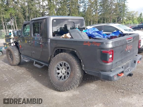 ✅ 2022 Jeep Gladiator Mojave • VIN: 1C6JJTEG6NL160843 • Lot: 42300467. Listed on IAAI with 37,599 mi. Free auction sales archive from the USA and detailed vehicle history report at DreamBid. Image 3.