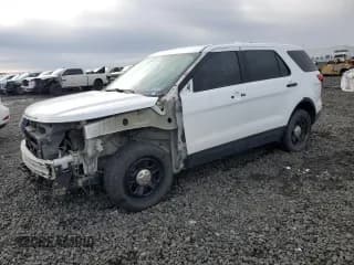 ✅ 2017 Ford Police Interceptor Utility • VIN: 1FM5K8AR9HGC26211 • Lot: 90260835. Listed on Copart with 125,692 mi. Free auction sales archive from the USA and detailed vehicle history report at DreamBid. Image 1.