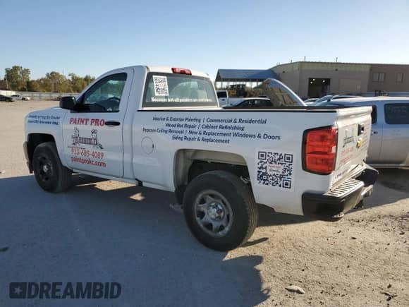 2016 Chevrolet Silverado 1500 Work Truck with VIN 1GCNCNEH3GZ308178, listed as a Copart auction lot 86818065 with 222,064 mi miles and Salvage title. Bid and sale history available at DreamBid. Image 2.